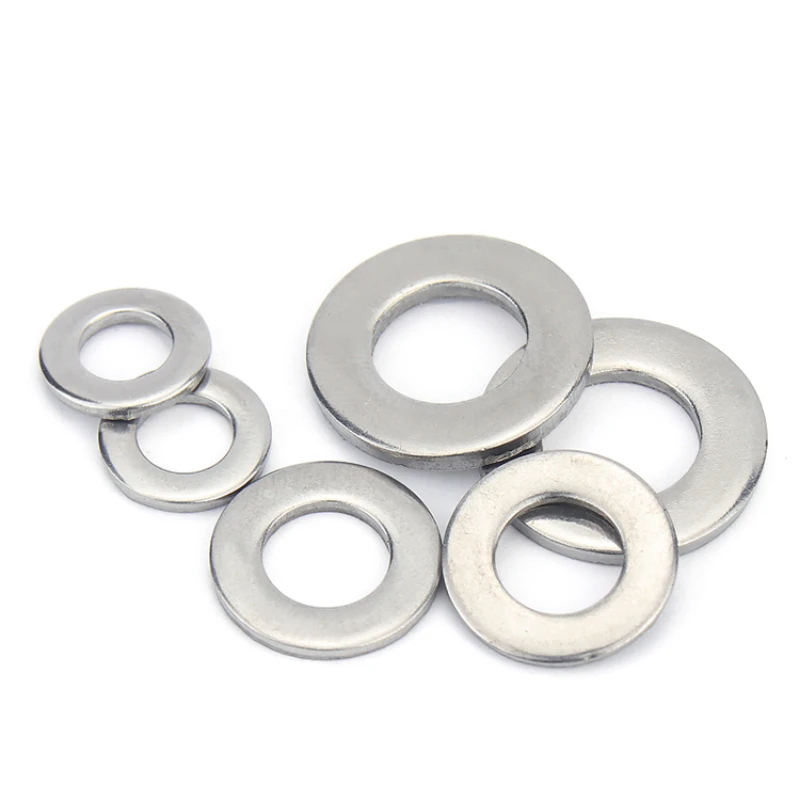 2/5/10/20/100pcs 316 Stainless Steel Washers Large Size Oversize Big Wider Flat Washer Gasket M2 M2.5 M3 M4 M5 M6 M8 M10 M12~M24