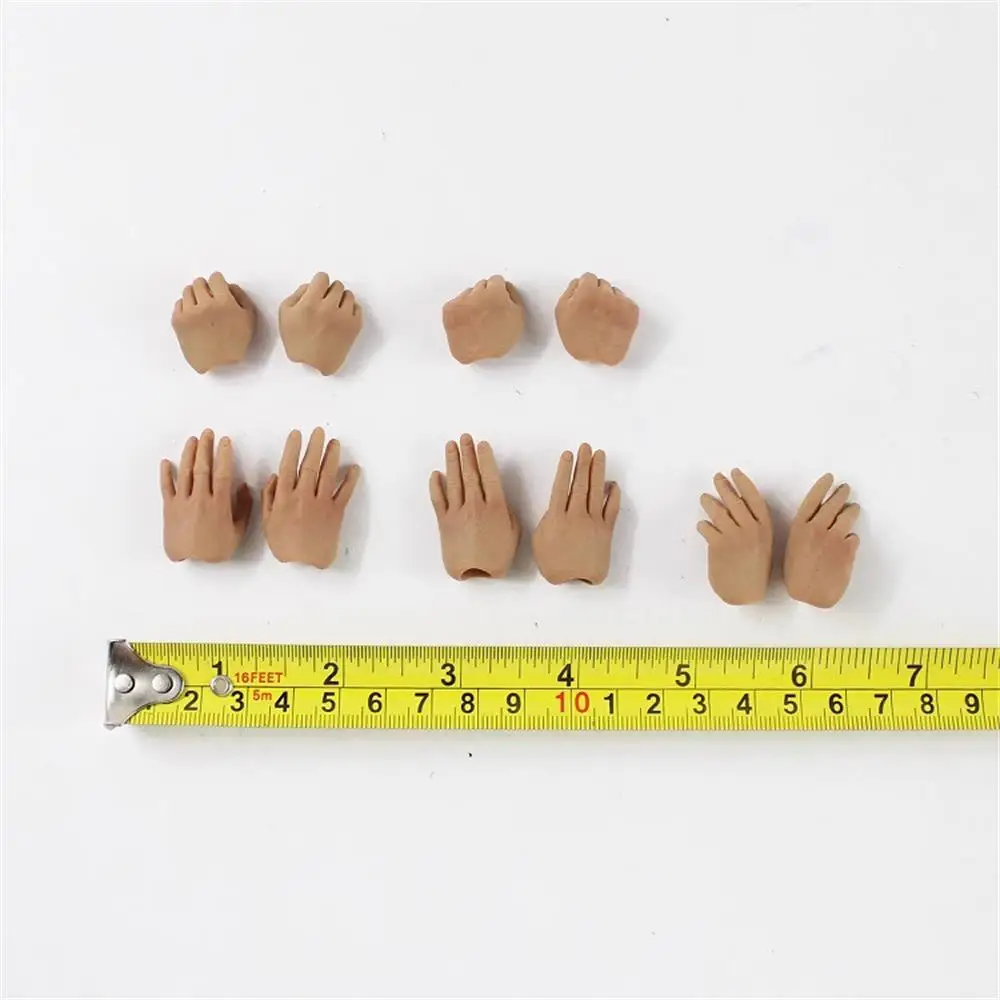 

In Stock For Sale 1/6th Male Hand Changeable Model Hand Types 10PCS/SET For 12" TBL HT JO Action Figure Collectable