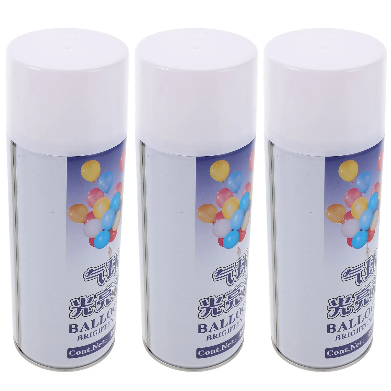 

3Pcs Balloon Shine Spray for Latex Balloons High Gloss Brightener Quick Drying Gloss Finish Anti-Oxidation Indoor Outdoor Party