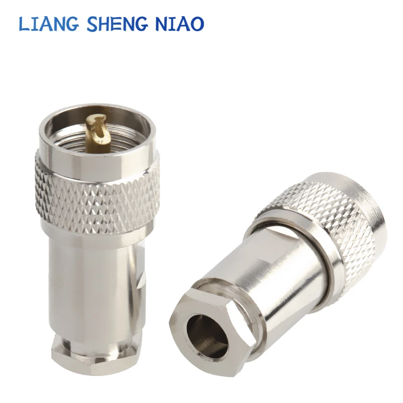 Car intercom plug M/SL16 male UHF-3-5-7-9 pure copper welding feeder head