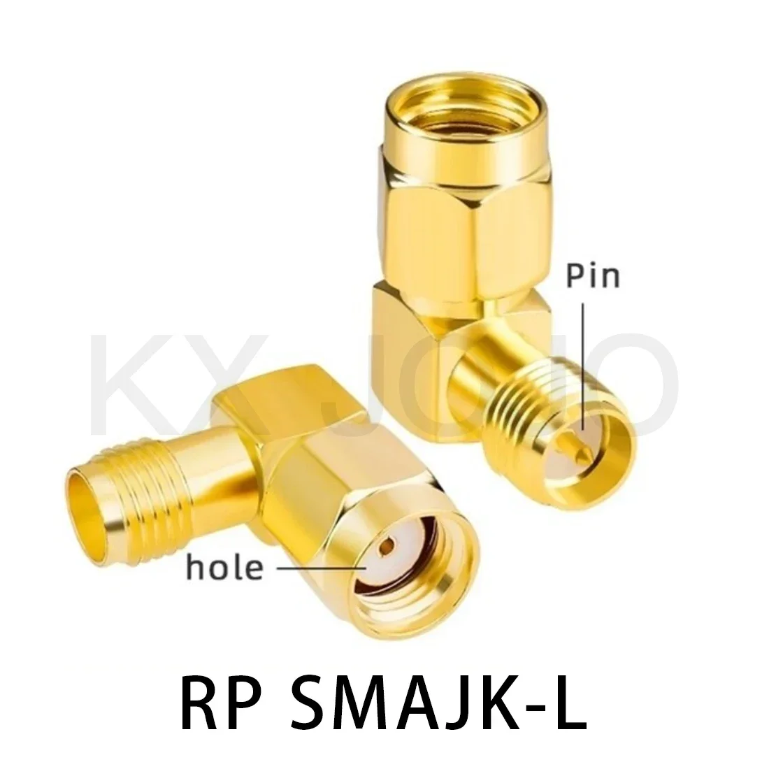 SMA Adapter 1PCS 90 Degree Coaxial Male to Female Connector Right Angle for 2G/3G/4G LTE Antenna/Extension