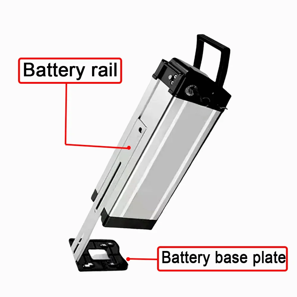 For HaiBa 48V Ebike Battery Pack 10/15/20Ah Shengmilo MX20 Folding Fat Tire Snow Bike Electric Bicycle