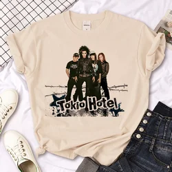 Tokio Hotel Tee women streetwear t-shirts female designer streetwear harajuku clothing