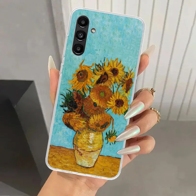 Van Gogh Oil Art Painting Phone Case for Samsung Galaxy A15 A25 A35 A55 A14 A24 A34 A13 A53 A12 A52S A23 A33 A24 A34 A03S A04S A