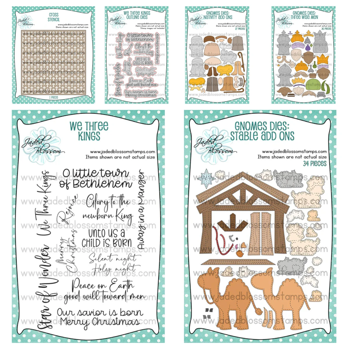 

November New Gnome Dies: THREE WISE MEN ADD ONS Nativity Stamp Release Package Kings Dies CROSS STENCIL DIY Scrapbook Diary Card