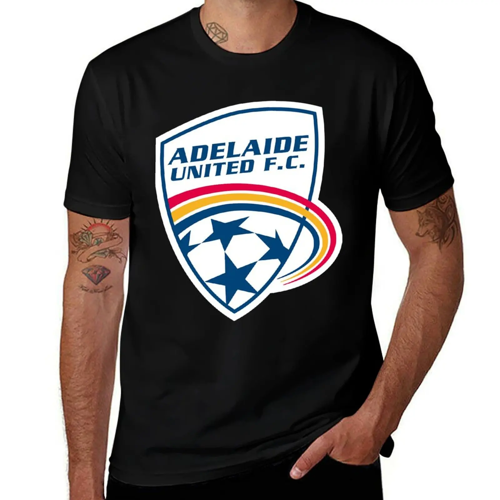 

Adelaide United T-Shirt plus size tops funny shirt cotton mens graphic t-shirts