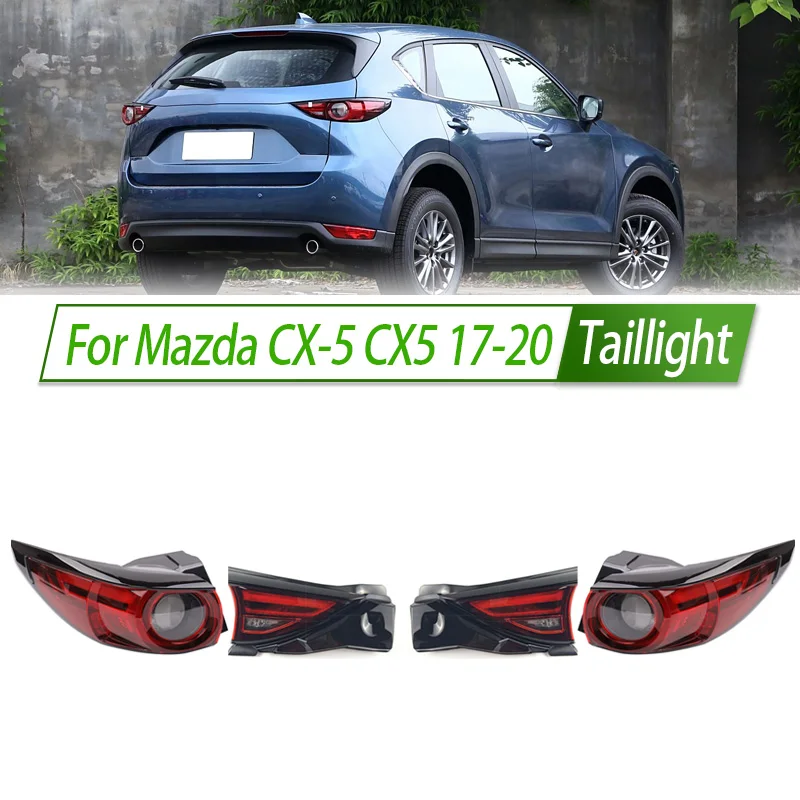 

Для Mazda CX-5 CX5 17-20 автомобильный задний фонарь в сборе, задний фонарь в стиле OEM с указателем поворота, замена прямой посадки