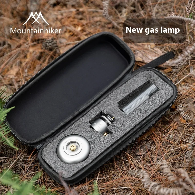 MOUNTAINHIKER Newest Gas Light Set Outdoor Camping Retro Decorative Atmosphere Light Creative Desktop Bedside Candle Light