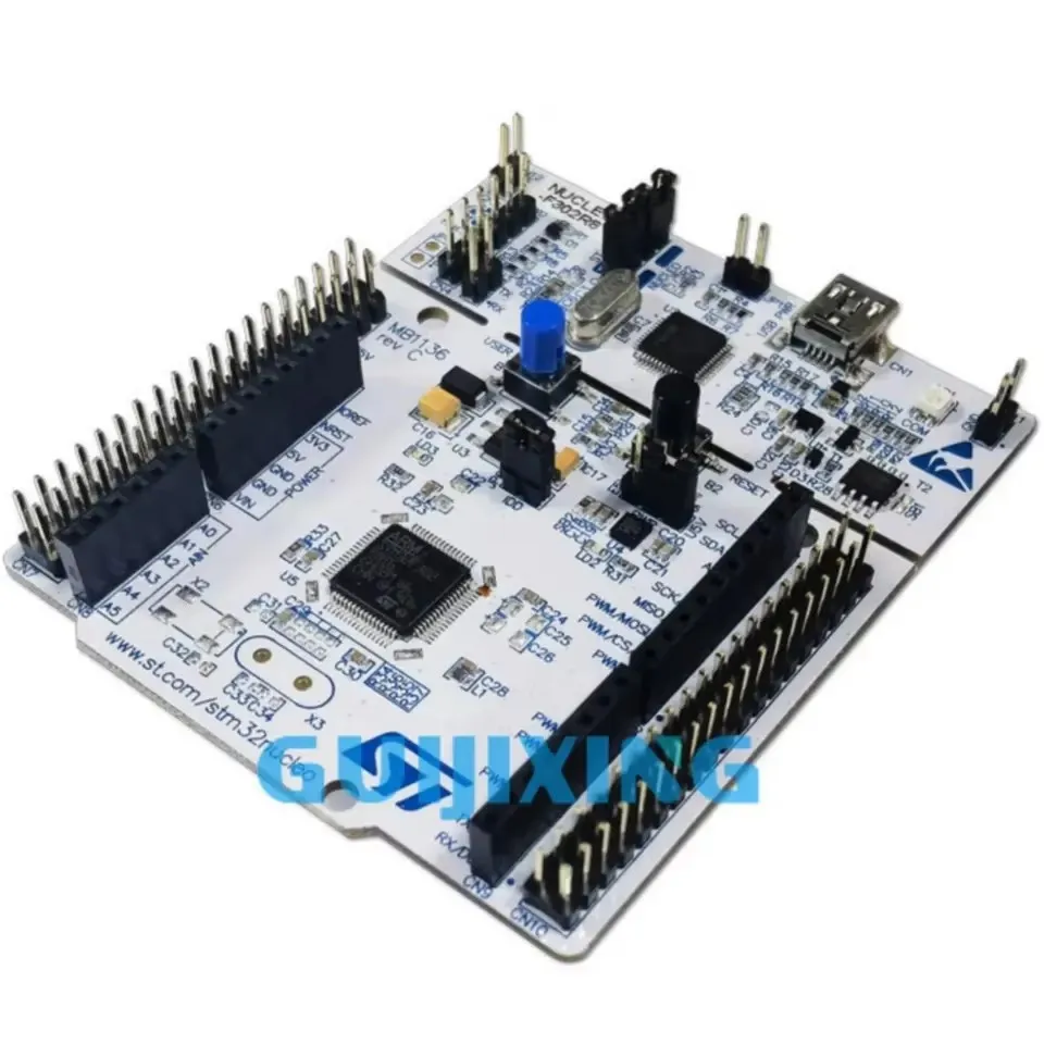 NUCLEO-F302R8 STM32 Nucleo-64 development board with STM32F302R8T6 MCU supports Arduino and ST morpho connectivity