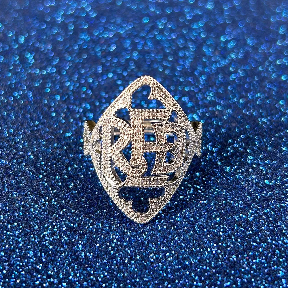 Persoonlijkheid Luxe Taylor Rode Letters Full Crystal Stone Ring Unisex Verstelbare Ringen Accessoires Fans Geschenken Sieraden