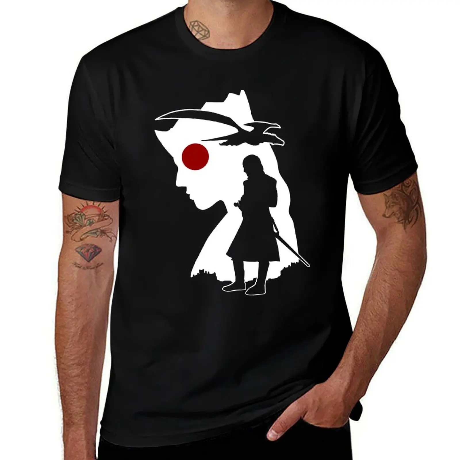 

Rtdt-Black T-Shirt cotton t shirts man 100% essential t shirt