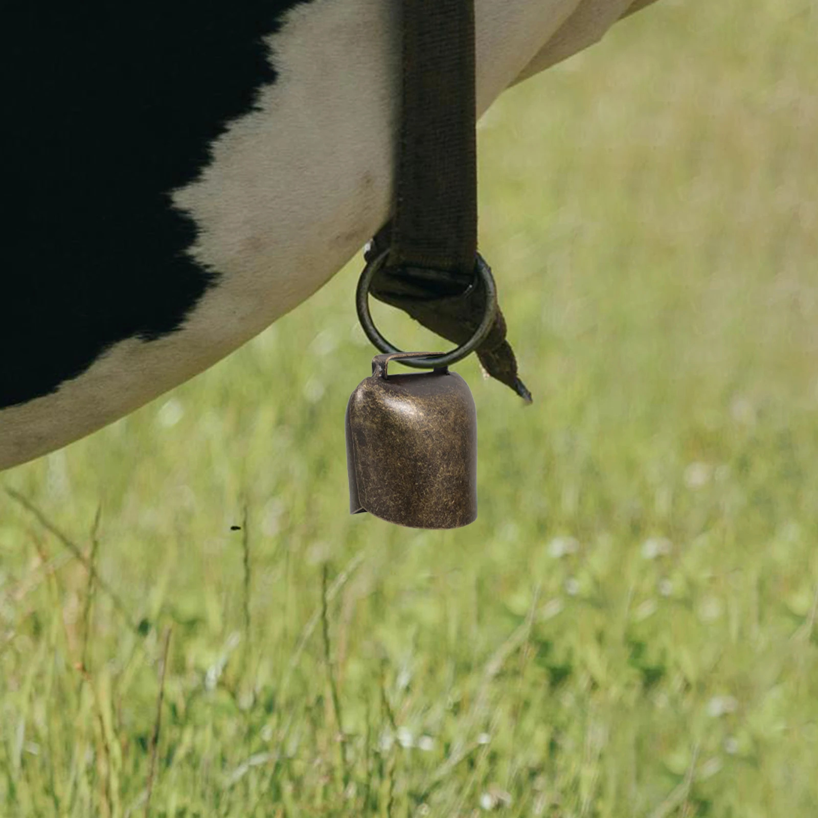 

Cattle Sheep Bells Thickened Iron Smooth Surface Vintage DIY Hanging Farming Accessories Animal Anti Lose Device Door Decor