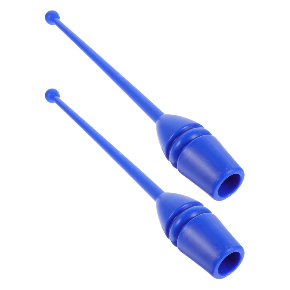 

2Pcs Rhythmic Gymnastics Stick Plastic Colorful Dance Fitness Twirling Artistic Calisthenics Training Equipment