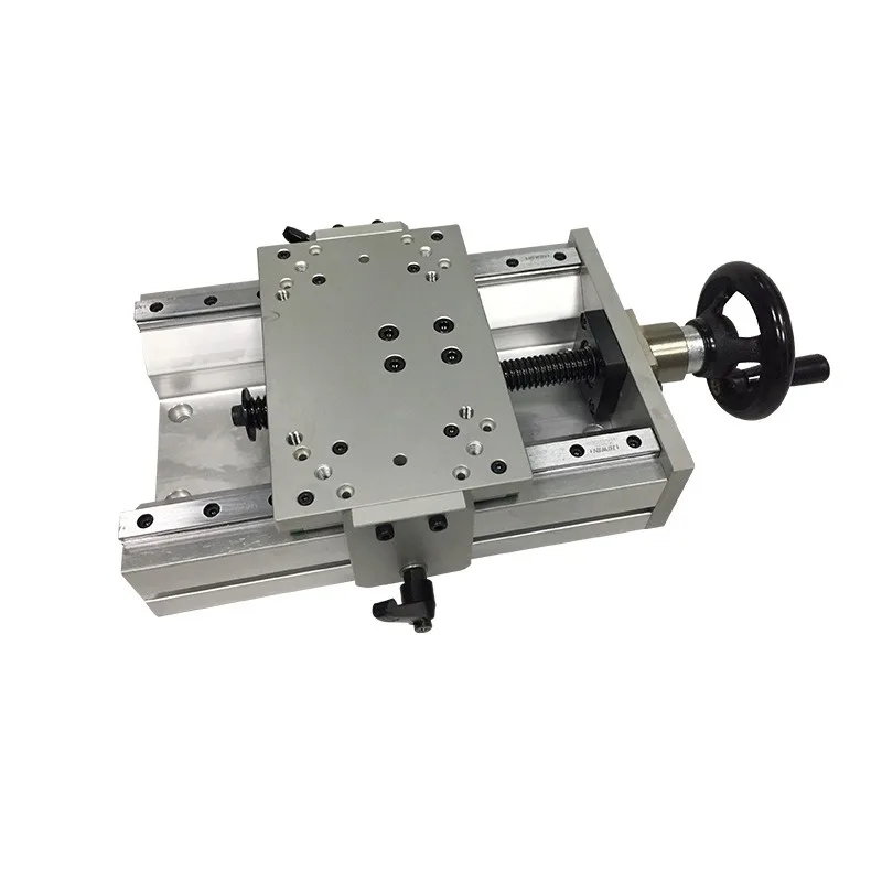 

Fixed type horizontal manual assembly LKUEC20-B-R precision easy adjustment trapezoidal screw