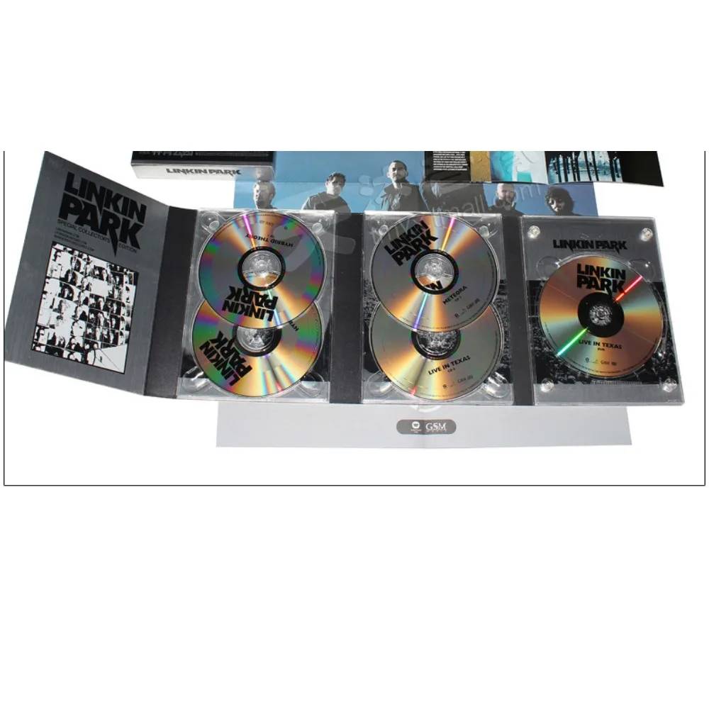 Edición de coleccionista conmemorativa de Linkin Park Álbum de música rock Obras maestras de rock clásicas para fanáticos de Linkin Park y coleccionistas de música