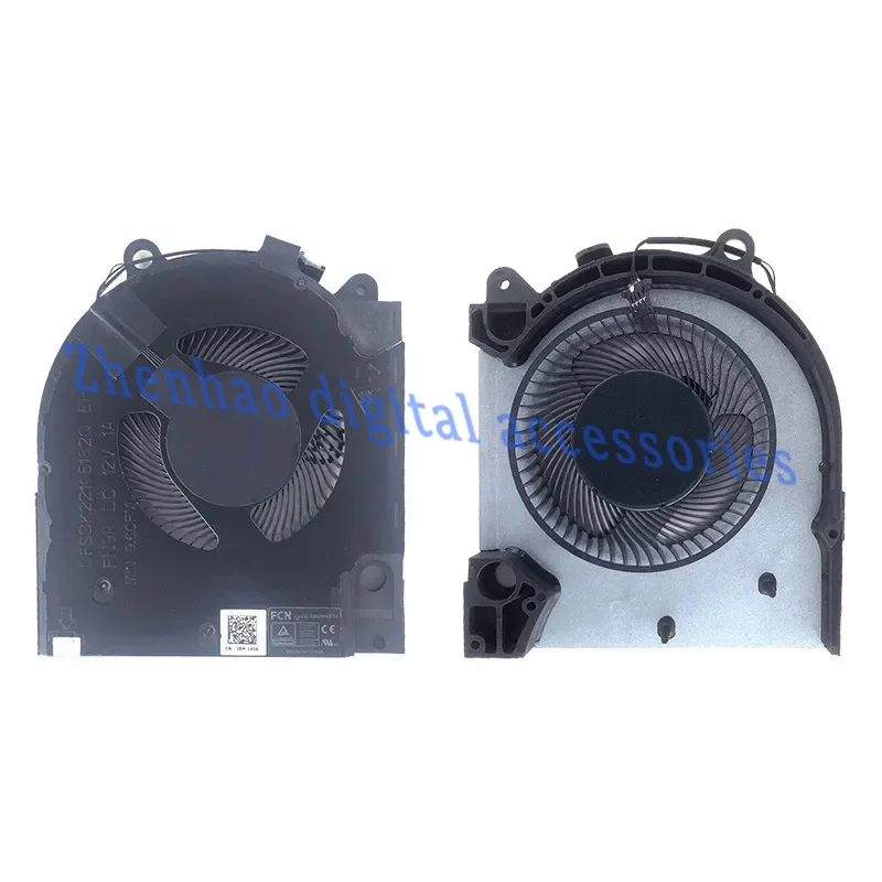 New for DELL G15 5511 fan RTX 3050 Seires 1 pair