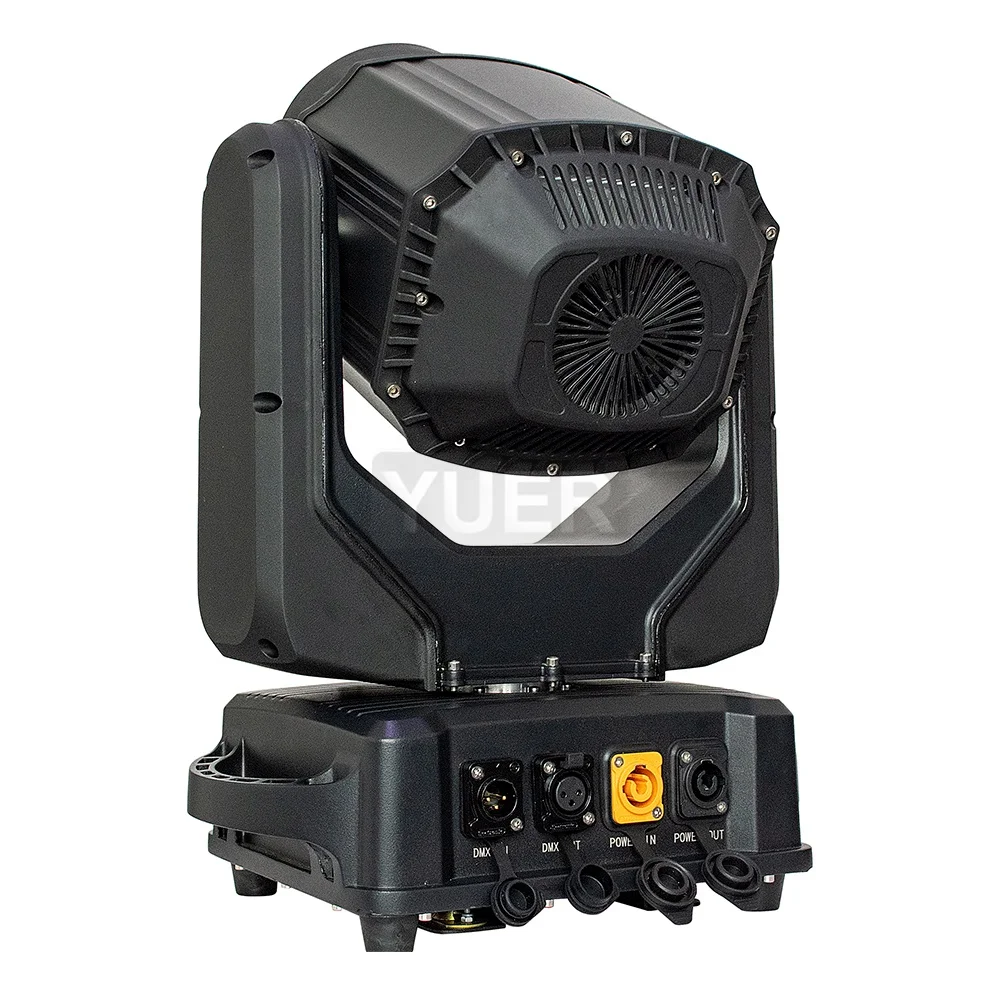 YUER NEW IP66 Waterproof Beam 200W LED Moving Head Light with 8+16 Rotating Prism Lyres LED DMX512 Professional Stage Lighting
