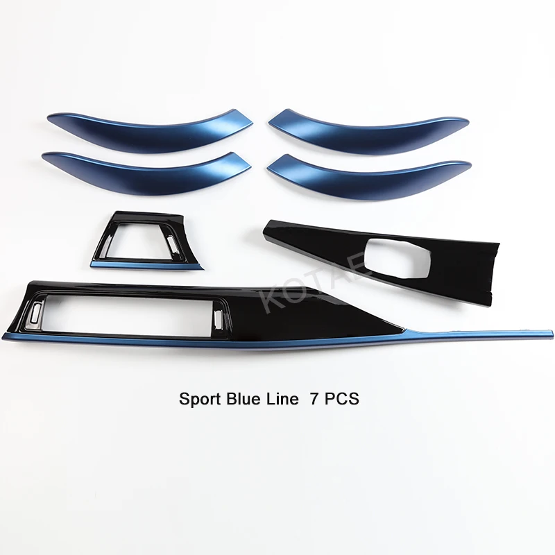 Glanzend Zwart Interieur Dashboard Vervanging Versieringen voor BMW 3 4 serie 3GT F30 F31 F32 F34 F36 F80 Touring Accessoires onderdelen