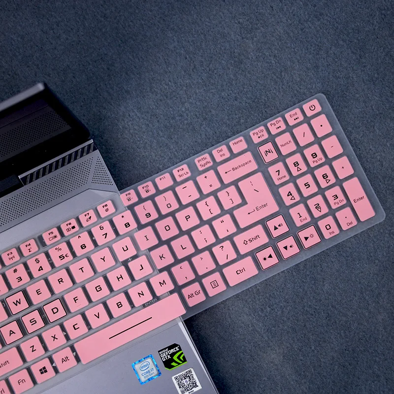 For Acer Nitro 5 AN515-58 AN515-54 AN515-55 AN515-56 AN515-57 AN515-46 AN515-45 15.6'' Silicone Laptop Keyboard Cover Accessory image 3