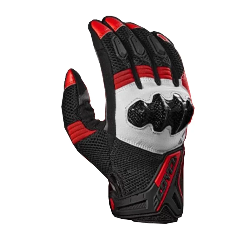 

Летние мужские мотоциклетные перчатки SCOYCO с дышащей сеткой, женские перчатки для мотокросса, углеродное волокно, продажа, аксессуары для велосипеда с сенсорным экраном