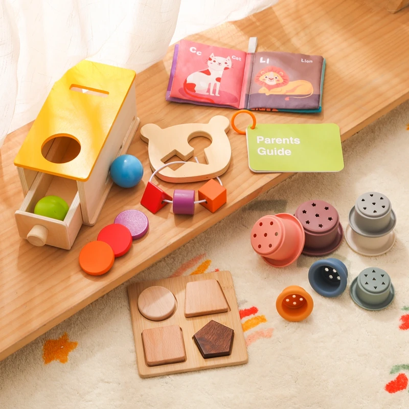 Montessori Baby Toys Education Craft Creative Games Toys Sensory Children Toddler Learning Early Education Reading Materials