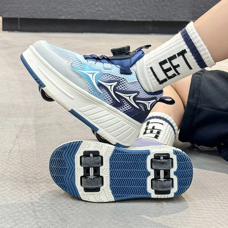 

New 2025 kids shoes Fashion children's board shoes with wheels very good High quality children's board shoes kids sneakers