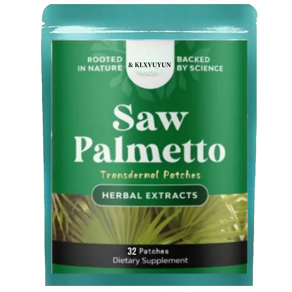 Pure Saw Palmetto Extract Patches - Enhanced Hair Growth Supplement With Saw Palmetto For Women And Men