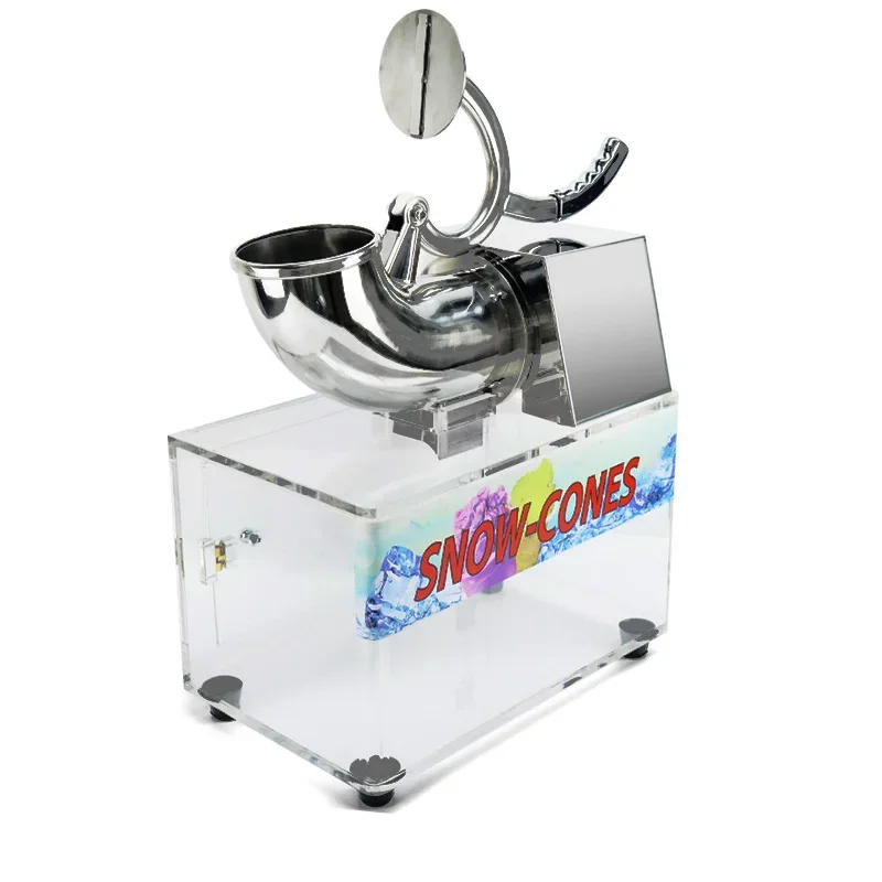 Commercial Electric Ice Granizing Machine Slush Crusher Snow Cone Chopper Flake Maker Cool For Home Restaurant Bar Ice Crushers