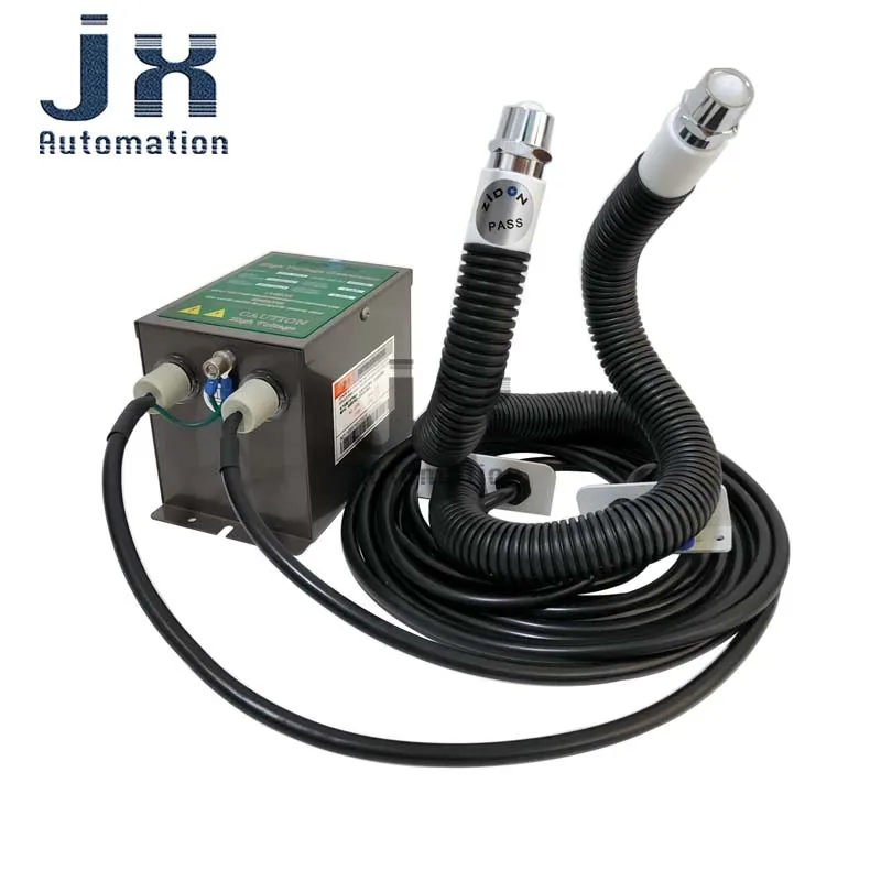 ST-203A Industrial Ion Air Snake Static Eliminator Nozzle With ZST-401A High Voltage Generator Anti Static Ion Gun
