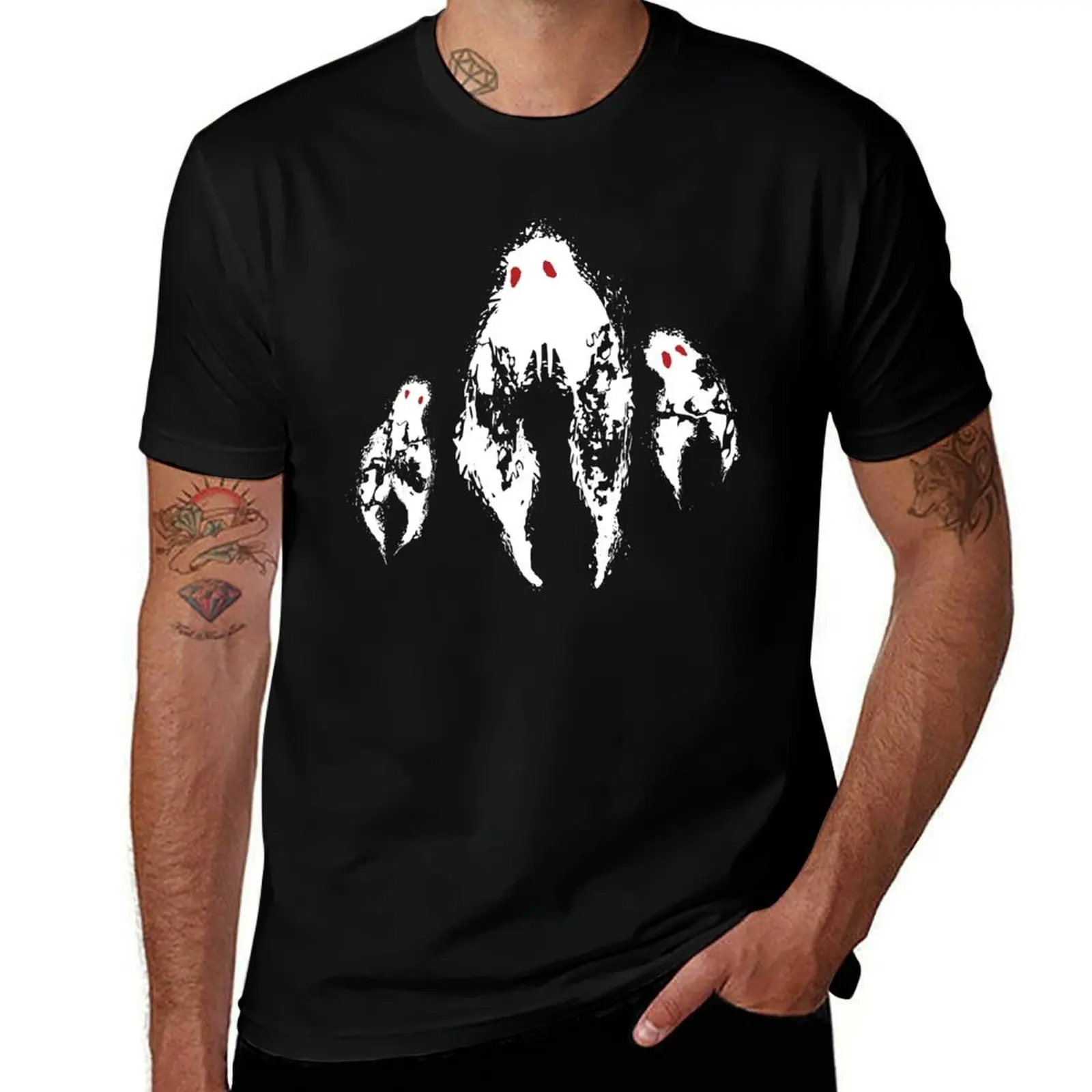 The Strange Fresno Nightcrawlers - White Splatter T-Shirt t shirts for man cotton soft T-Shirt