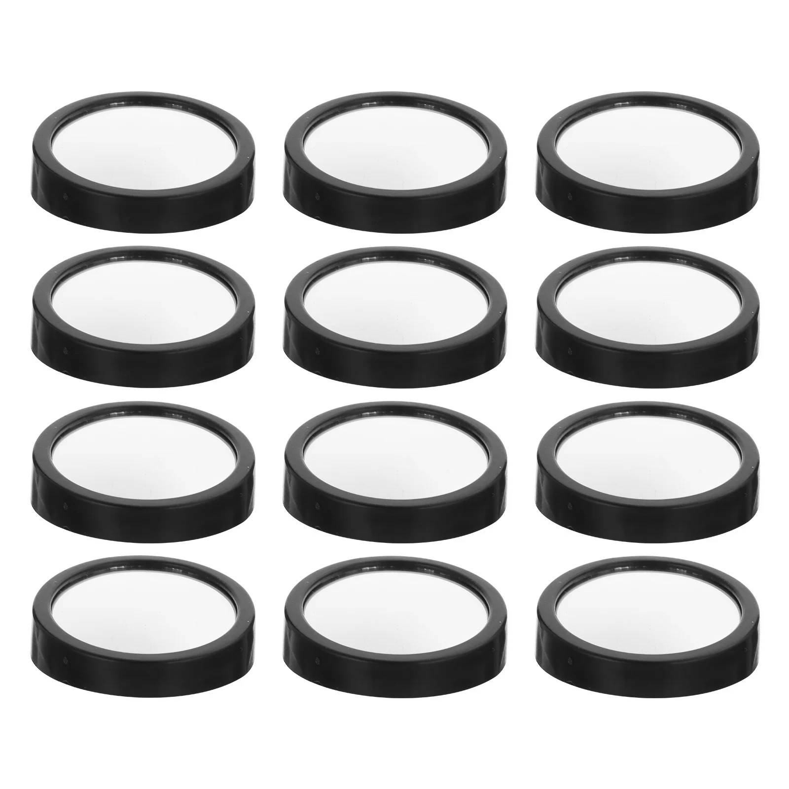 

12 шт., зеркало заднего вида для слепых зон, круглое регулируемое боковое зеркало, автомобильный аксессуар, широкоугольный безопасный автомобильный аксессуар для вождения