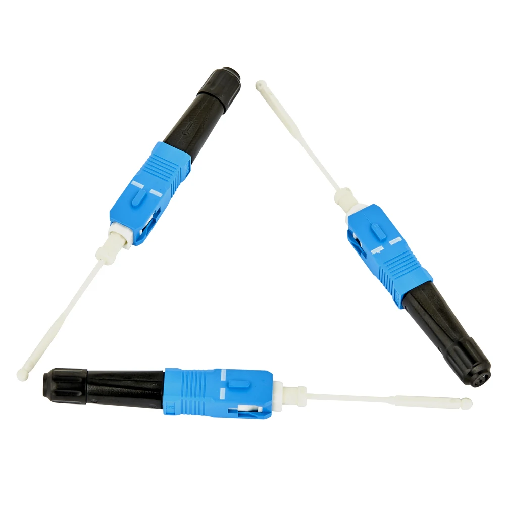 Lenew Прочный оптоволоконный соединитель Rapido SC Разъем для горячего расплава SC APC/UPC FTTH Волоконно-оптический быстрый разъем по лучшей цене