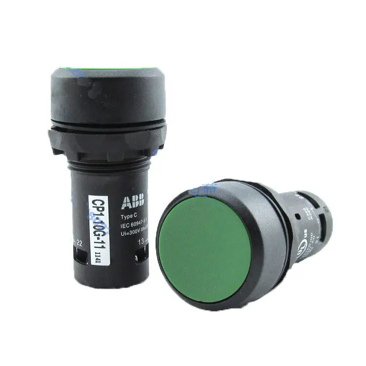 

ABB CP1-10G-11 Pushbotton Switches Pushbutton Momentary Green✦KD