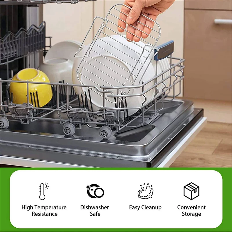 A94E-2X Air Fryer Rack For Double Basket Air Fryers, Dehydrator Rack For Ninja Foodi DZ201 DZ401 Air Fryer Accessories