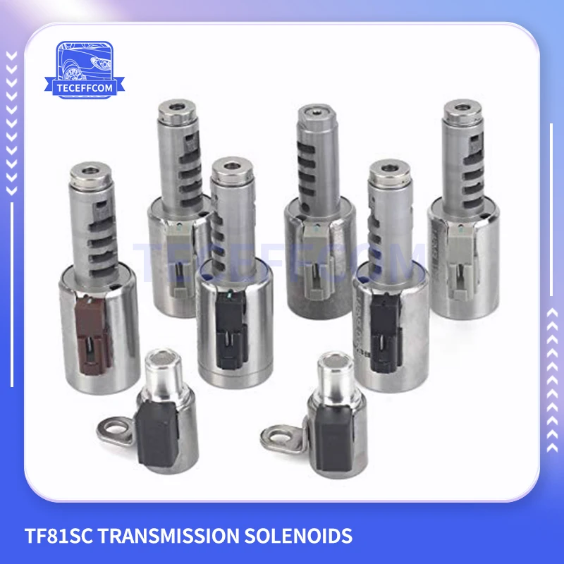 TF81SC Transmission Solenoids For CITROEN Peugeot Saab Fiat Renault C30 S80 V70 XC70 XC90 BRERA SPIDER TF80-SC TF81-SC TF80SC