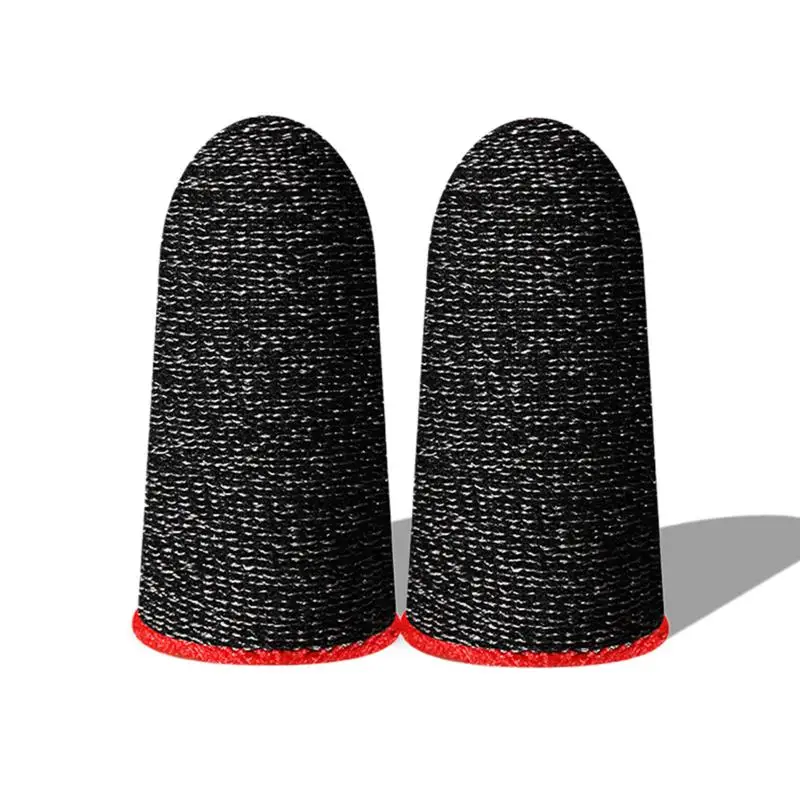 Guantes de prevención de caídas para dedos, manguitos de pulgar para juegos móviles, cubierta de dedos a prueba de sudor, 24 tejidos, grosor de hasta 0,3mm