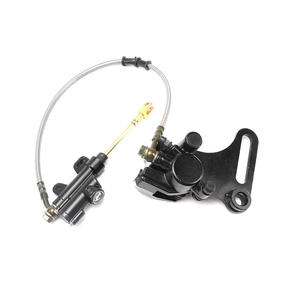 

15mm Motorcycle Rear Disc Brake Assembly Caliper Cylinder for 125Cc 140Cc Scooter Dirt Pit Bike ATV Gokart