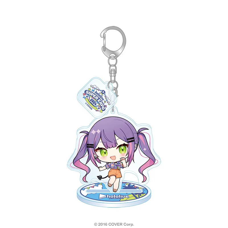 Anime Fashion Hololive Figures Cosplay Keychain Inugami Sakura chaveiro cambio chaveiro feminino Suisei Acrylic Stands Gift