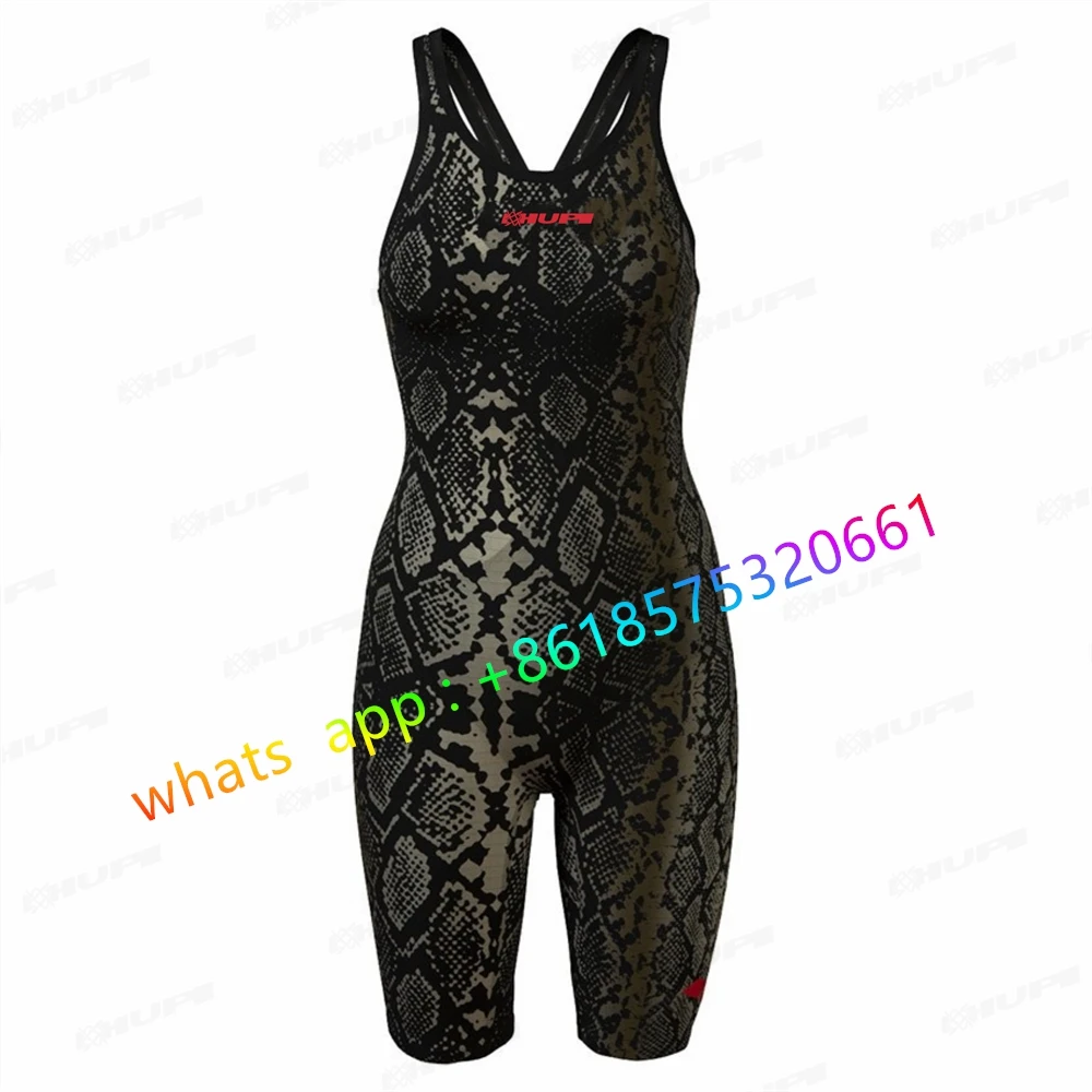 2024 LOVE Swimsuit Open Back Knee Length One Piece Swimsuit Women Swimwear Body Engineering Swimsuit Competition Jumpsuit