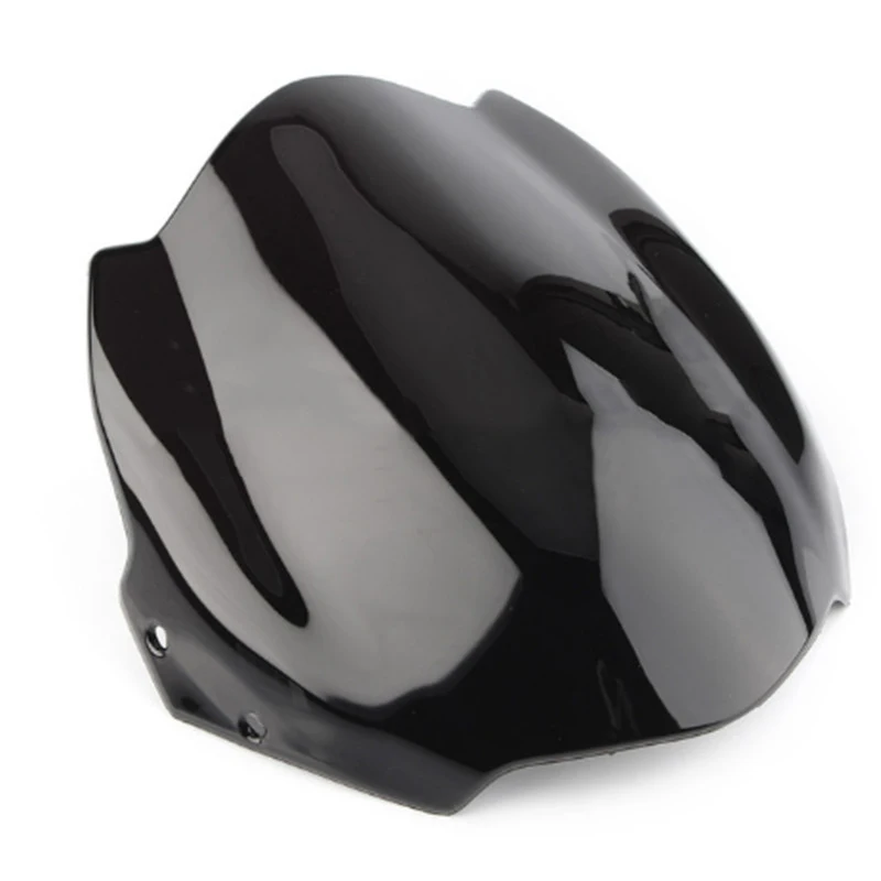 Front Windshield Windscreen Double Bubble Wind Deflector For Ducati Monster 696 795 796 M1100