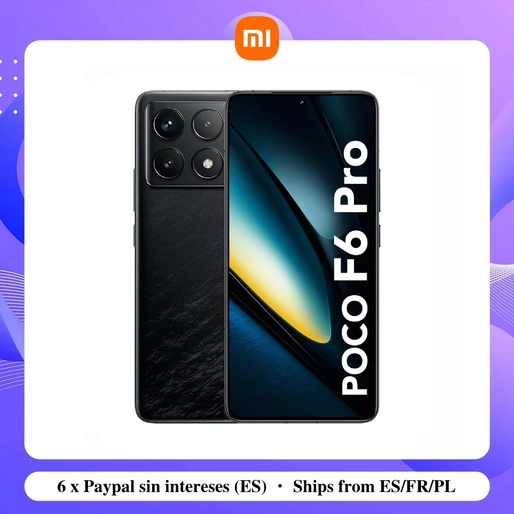 Xiaomi POCO F6 Pro 5G 12GB/256GB 12GB/512GB NFC EU Charger Global mobile phone Version