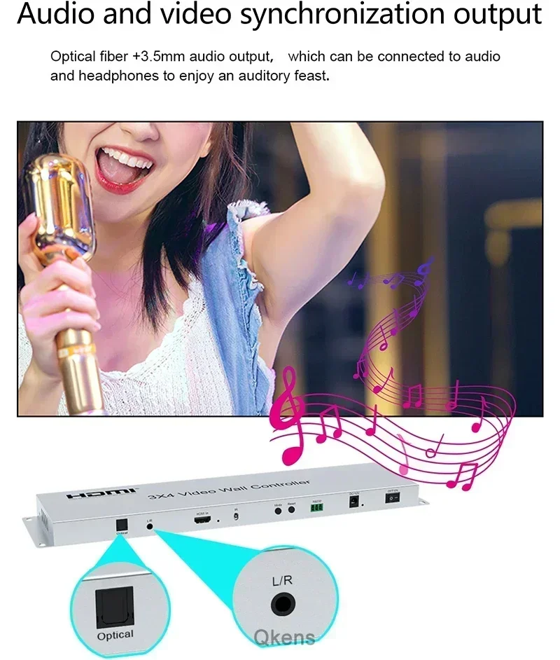 3x4 HDMI الفيديو الجدار تحكم 2x2 2x3 2x4 3x3 3x4 2x5 2x6 1x3 1x4 1x5 3 4 6 8 9 12 التلفزيون جدار الشاشة الربط المعالج التلفزيون جهاز الربط