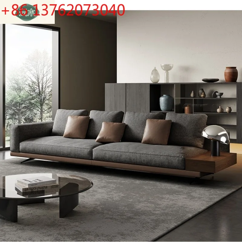 

Современный простой диван, хлопчатобумажная и льняная ткань в средневековом стиле, модный диван, большие и маленькие типы дома.