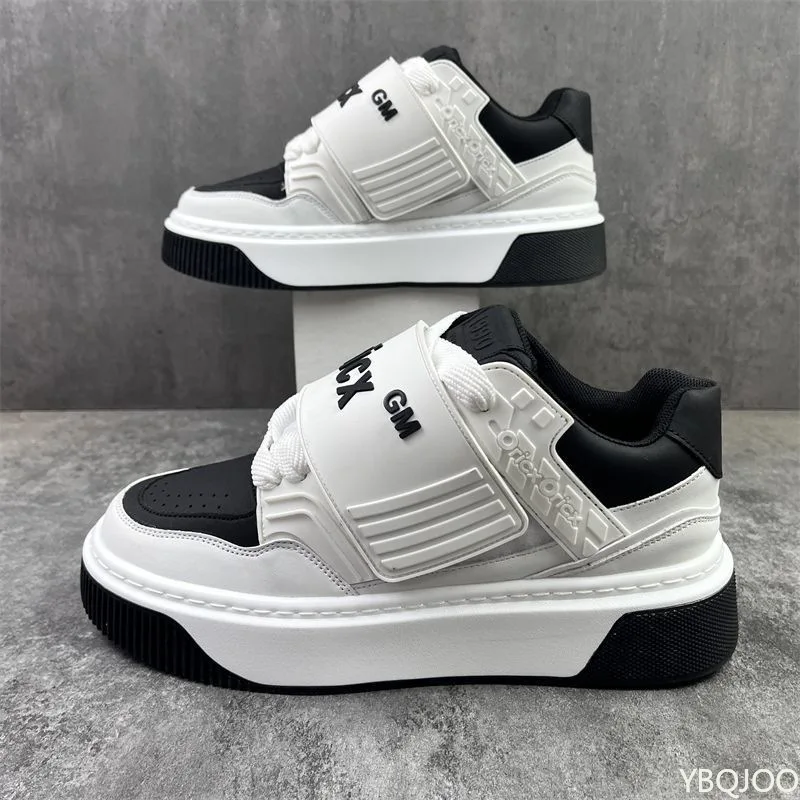 Duże Rozmiary Wiosenno-Jesienne Modne Nowe Stylowe Uniwersalne Buty Męskie Uniwersalne Lekkie Sportowe Buty Męskie na Grubej Podeszwie