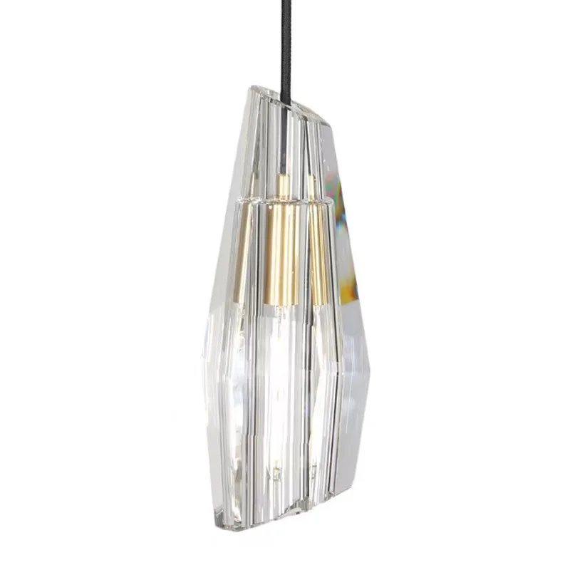 

All-copper bedside small chandelier bedroom designer modern simple creative chandelier bar table single head