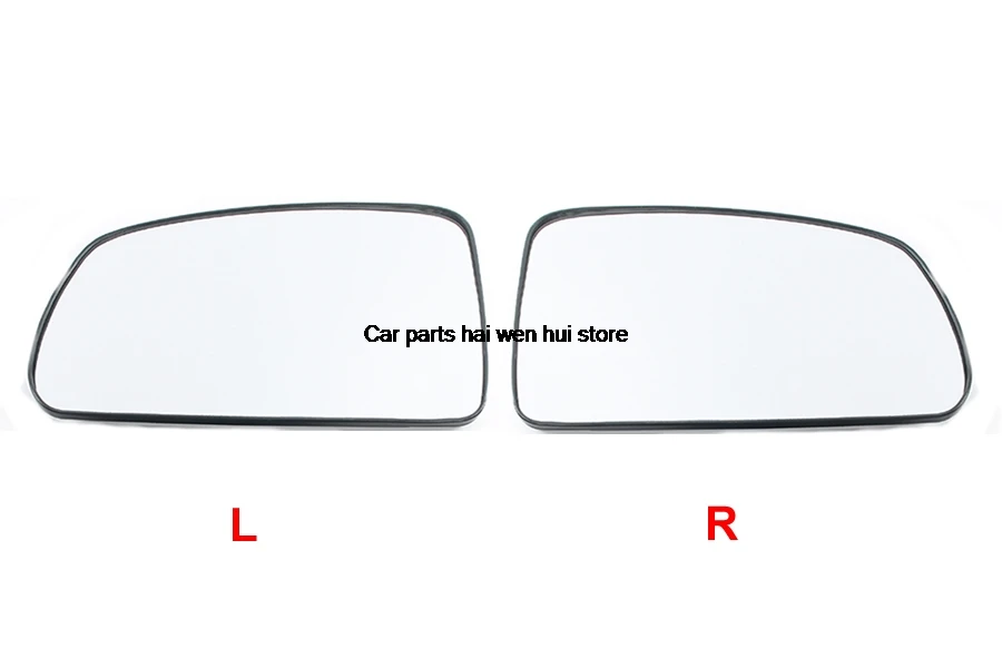 For Kia Rio Car Accessories Exteriors Part Side Mirrors Reflective Lens Rearview Mirror Lenses Glass No Heating