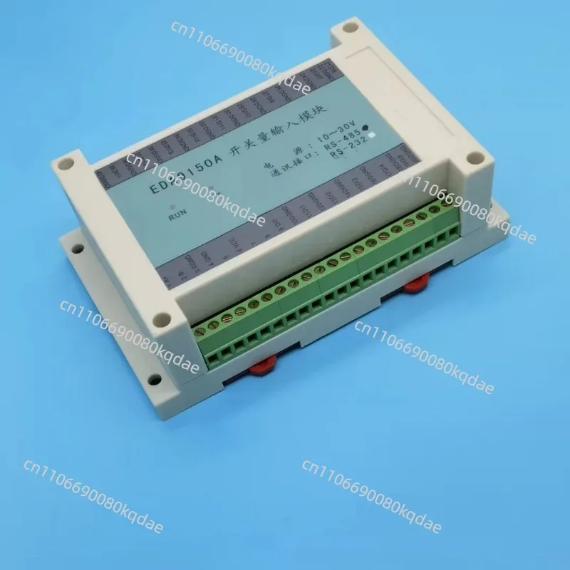 16-way switching value acquisition card digital input module counter RS485 baud rate is 9600