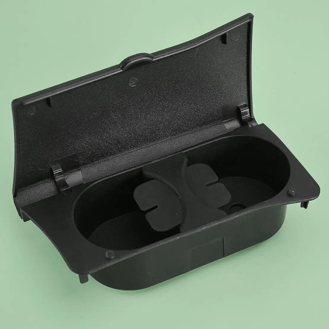 

5M5XA048197 Center Console Dual Water Cup Drink Holder Black ABS fit for Ford Focus 2005 2006 2007 2008