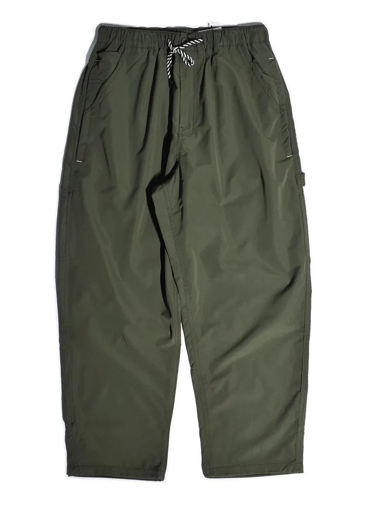 

Outdoor Quick Drying Workwear Pants Japanese Wide Leg Loose Straight Leg Tied Foot Multi Pocket Casual Pants