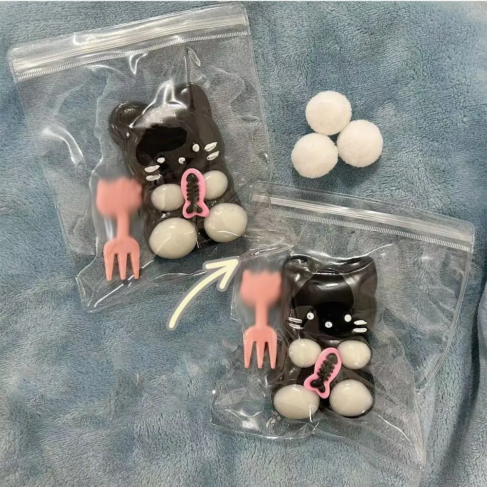 Nouveauté chat dessin animé ours presser jouets agneau jouet sensoriel pincement décompression jouet Fidget jouet 3D dessin animé Fidget jouet enfants poupée délicate